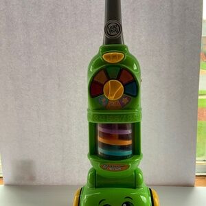Leapfrog Vacuum “Pick Up And Count” push toy with lites